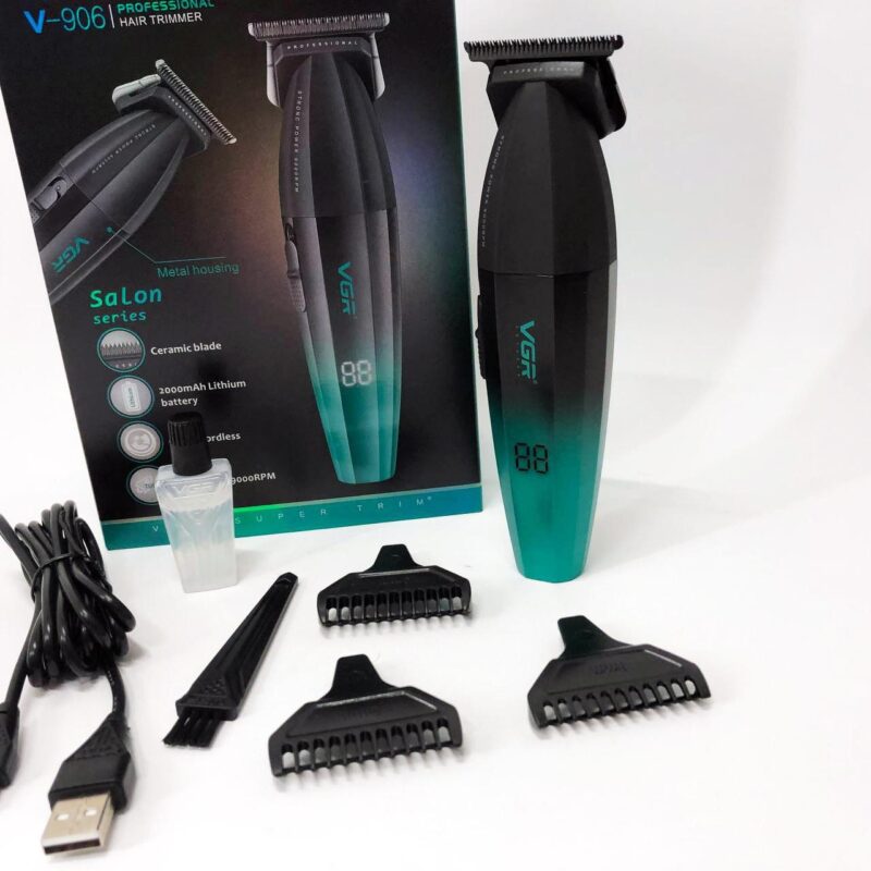 Машинка для стрижки волосся VGR V-906 тример для окантовки та стрижки бороди.