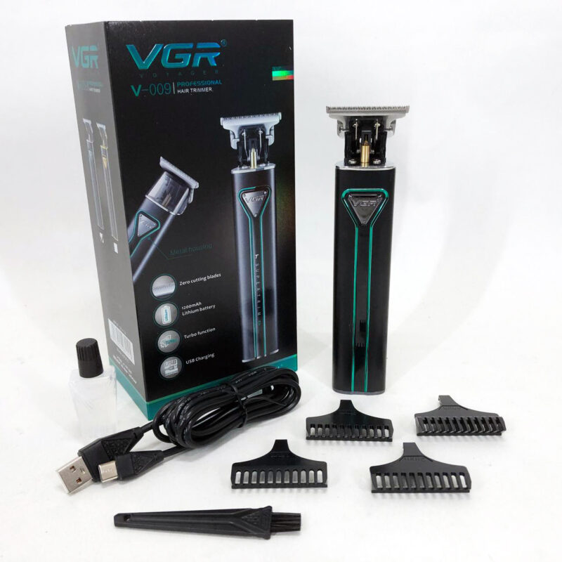 Професійна акумуляторна машинка для стрижки VGR V-009 з тривалою автономністю