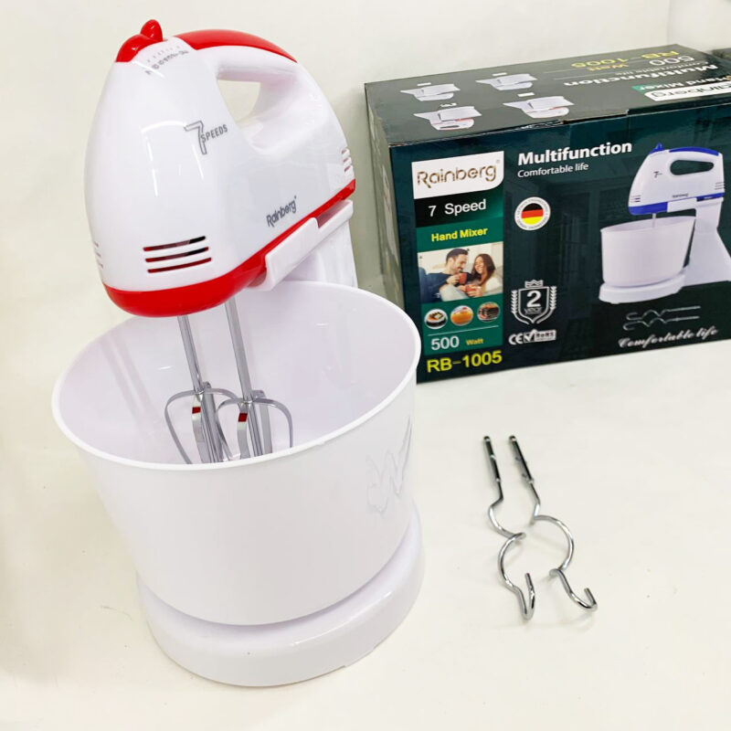 Миксер Rainberg RB-1005 500Вт з чашею 2 л для зручного приготування їжі