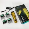 Акумуляторна машинка для стриження VGR V-138 GOLD з LED-дисплеєм та безщітковим мотором для професіоналів