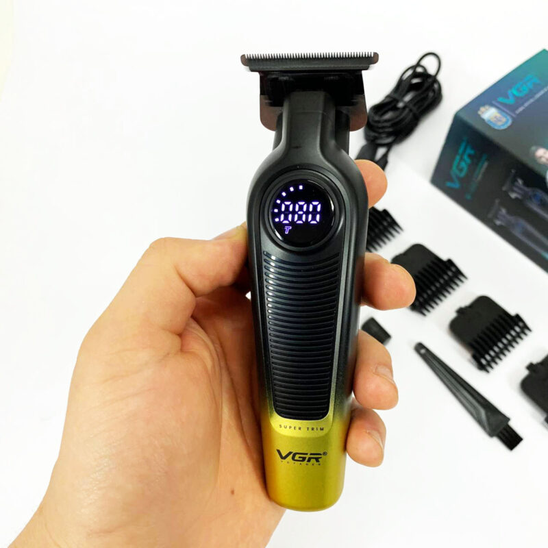 Тример VGR V-996 YELLOW — потужний інструмент для стильних зачісок.