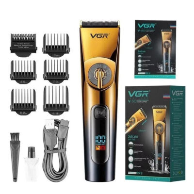 Професійна бездротова машинка для стрижки VGR V-663 — точність і зручність у кожному зрізі.
