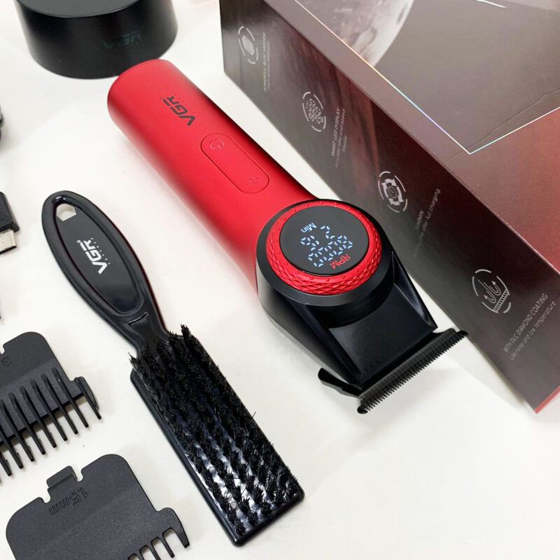 Тример VGR V-977 RED — ідеальний вибір для професійного стайлінгу волосся.