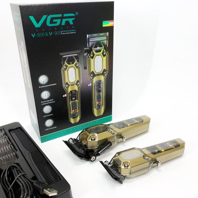 Комплект 2 до 1 VGR V-600 V-900 — зручний інструмент для професійної стрижки вдома.