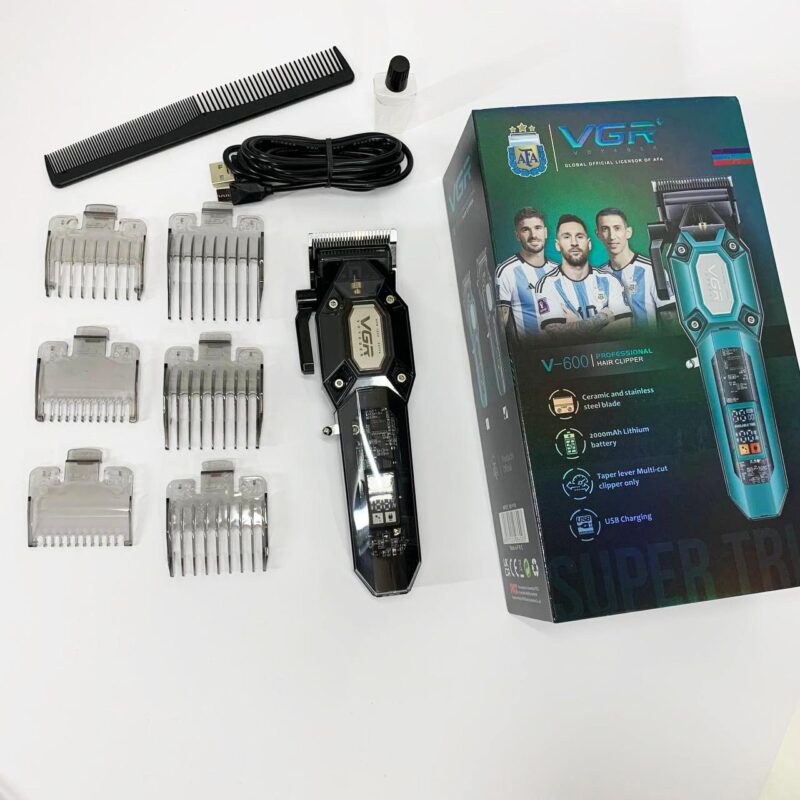 Акумуляторна машинка для стрижки VGR V-600. Потужність і точність для ідеальних зачісок.