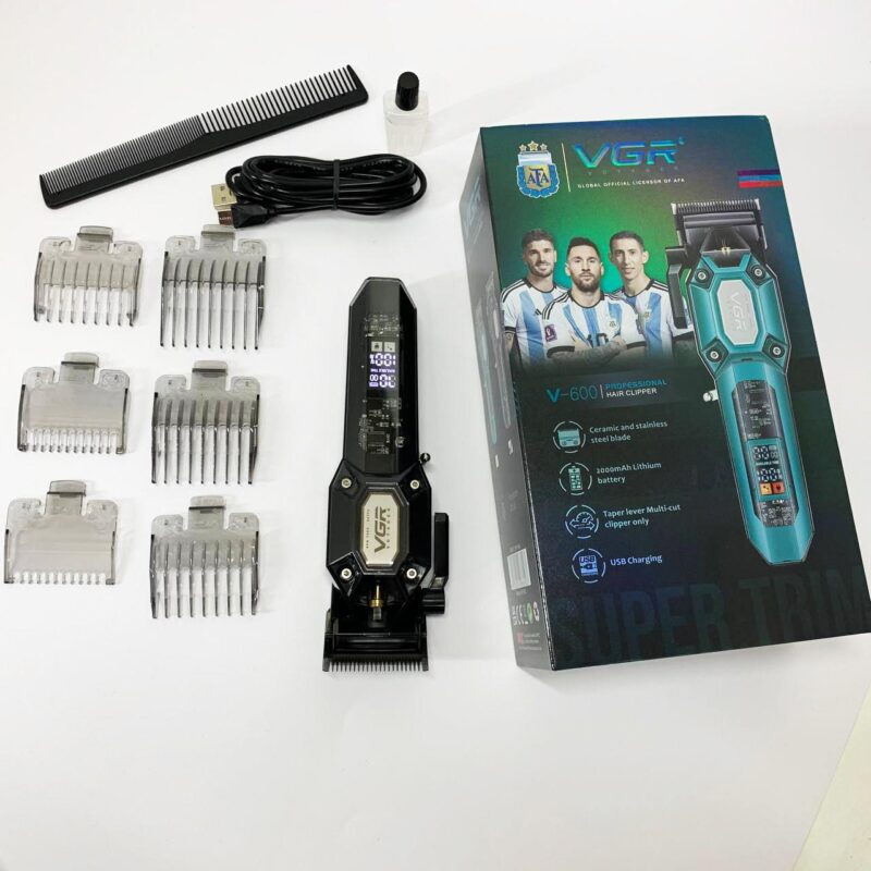 Акумуляторна машинка для стрижки VGR V-600. Потужність і точність для ідеальних зачісок.