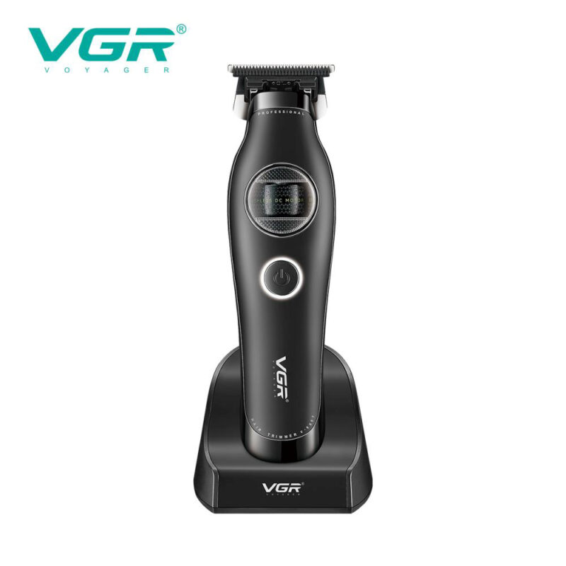 Тример VGR V-880T — акумуляторна машинка для стрижки з тривалим часом роботи
