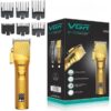 Акумуляторна машинка для стрижки волосся VGR V-280 з дисплеєм та насадками якісна.