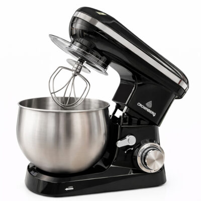 Crownberg CB-3407 Тестомесильна машина 2600Вт з планетарною системою змішування та великою чашею 5л