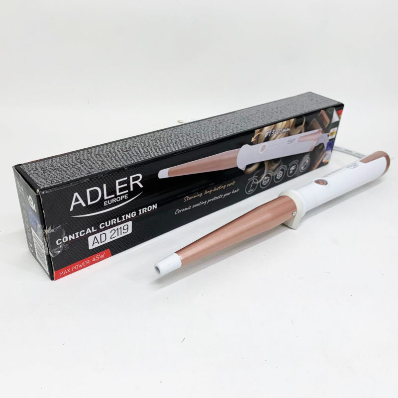 Adler AD 2119 Плойка керамічна конусна для локонів від 13 до 25 мм, 45Вт