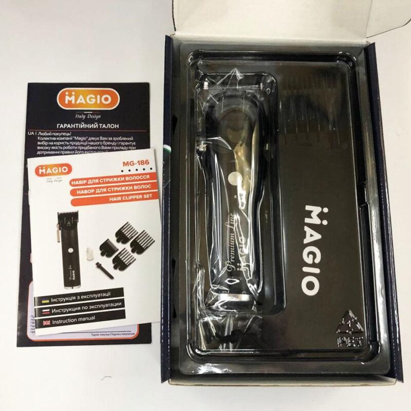 Машинка для стрижки волосся MAGIO MG-186 для бездоганного вигляду в будь-який час