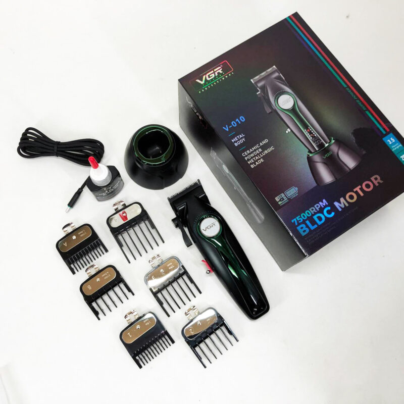 Машинка для стрижки VGR V-010 Professional Metal — швидка та акуратна стрижка для професіоналів і вдома.