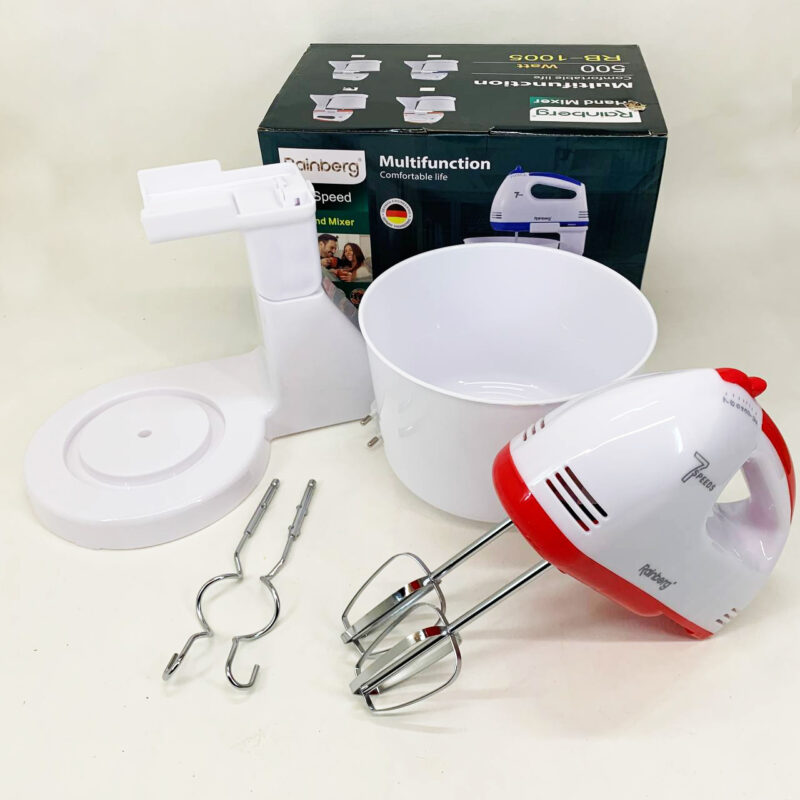Миксер Rainberg RB-1005 500Вт з чашею 2 л для зручного приготування їжі