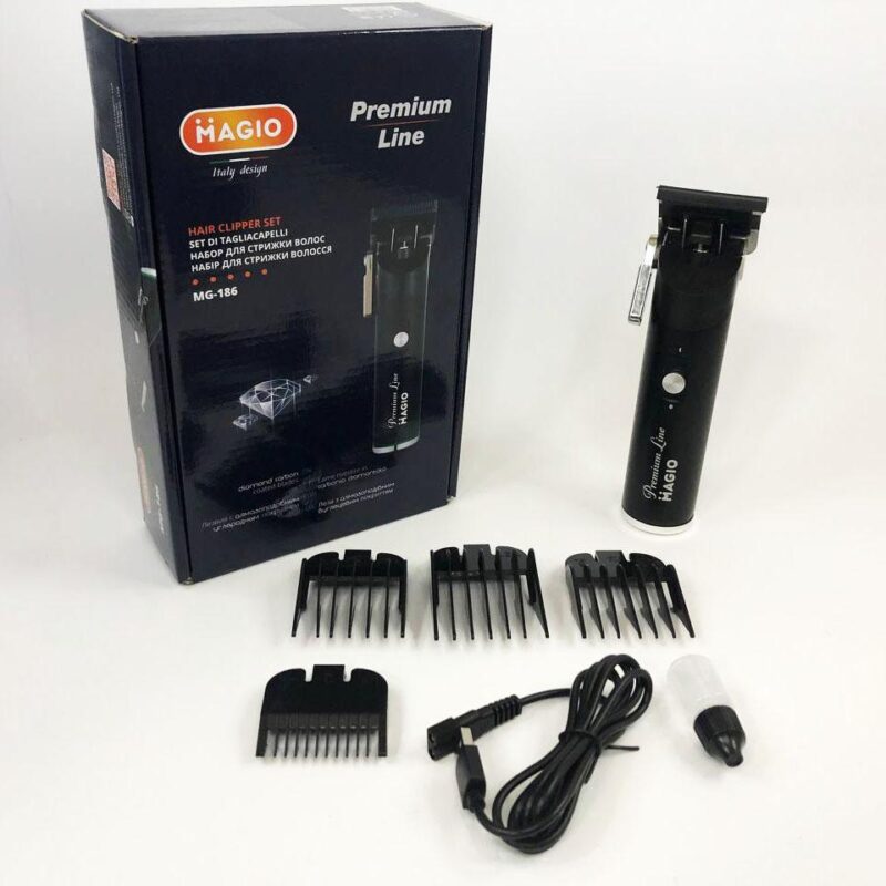 Машинка для стрижки волосся MAGIO MG-186 для бездоганного вигляду в будь-який час