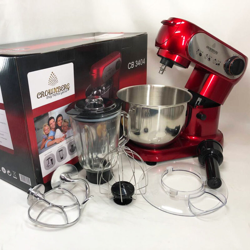 Кухонний комбайн Crownberg CB-3404 2200Вт — багатофункціональний пристрій для кухні