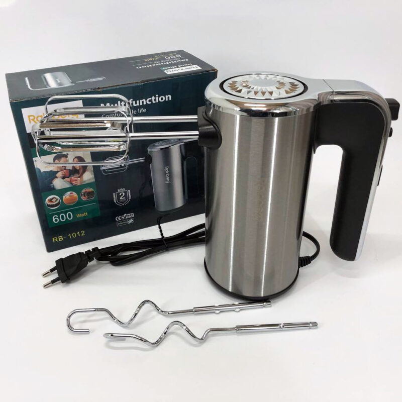 Миксер ручний електричний Rainberg RB-1012 600W – потужний кухонний помічник