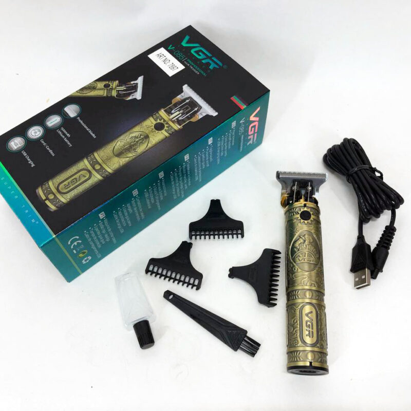 Машинка для стрижки VGR V-085 — професійна акумуляторна модель для стрижки волосся.