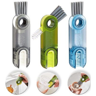 Щітка для чищення пляшок 3 в 1 U-подібна BRUSH AND569