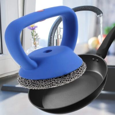 Щітка CLEANING BRUSH AND-3 для миття посуду з ручкою та дозатором