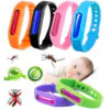 Lesko Anti Mosquito Band Силіконовий браслет від комарів 4 кольори натуральні компоненти для захисту від комах