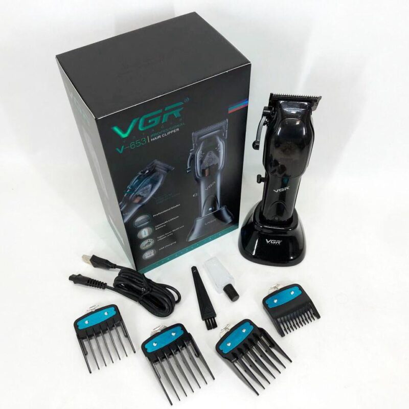 Машинка для стрижки волосся VGR Hair Clipper V-653 Voyager — ідеальні плавні переходи без зусиль