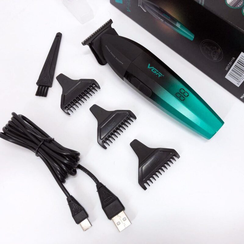 Машинка для стрижки волосся VGR V-906 тример для окантовки та стрижки бороди.