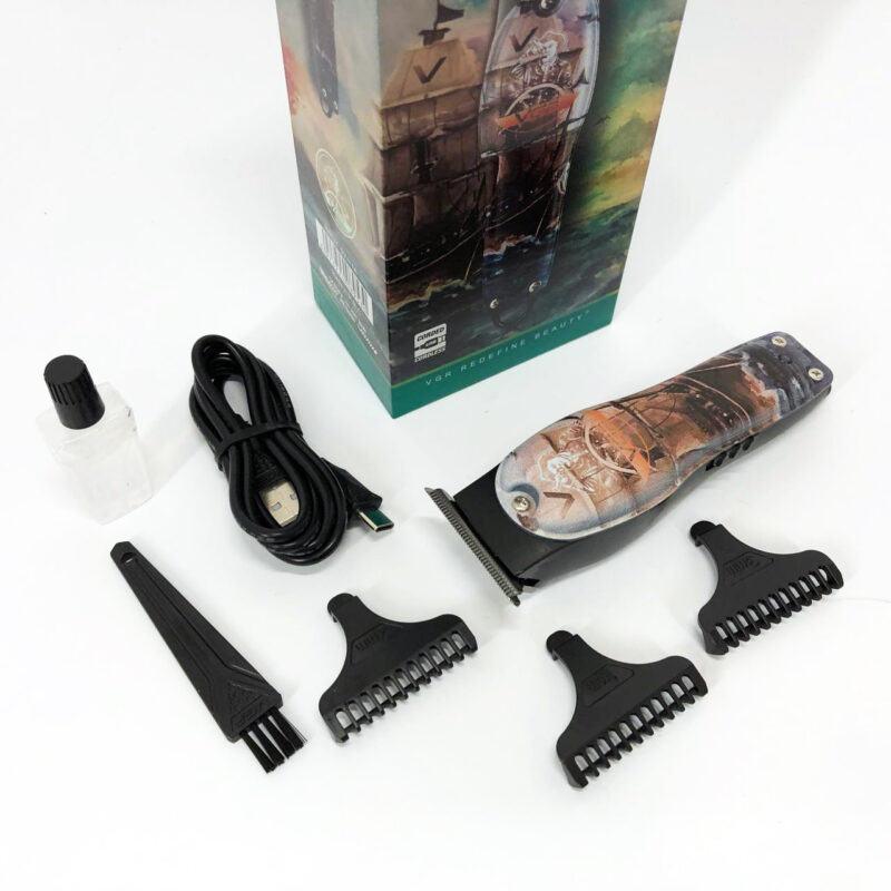 Професійний триммер VGR V-953 для стрижки волосся та бороди з насадками