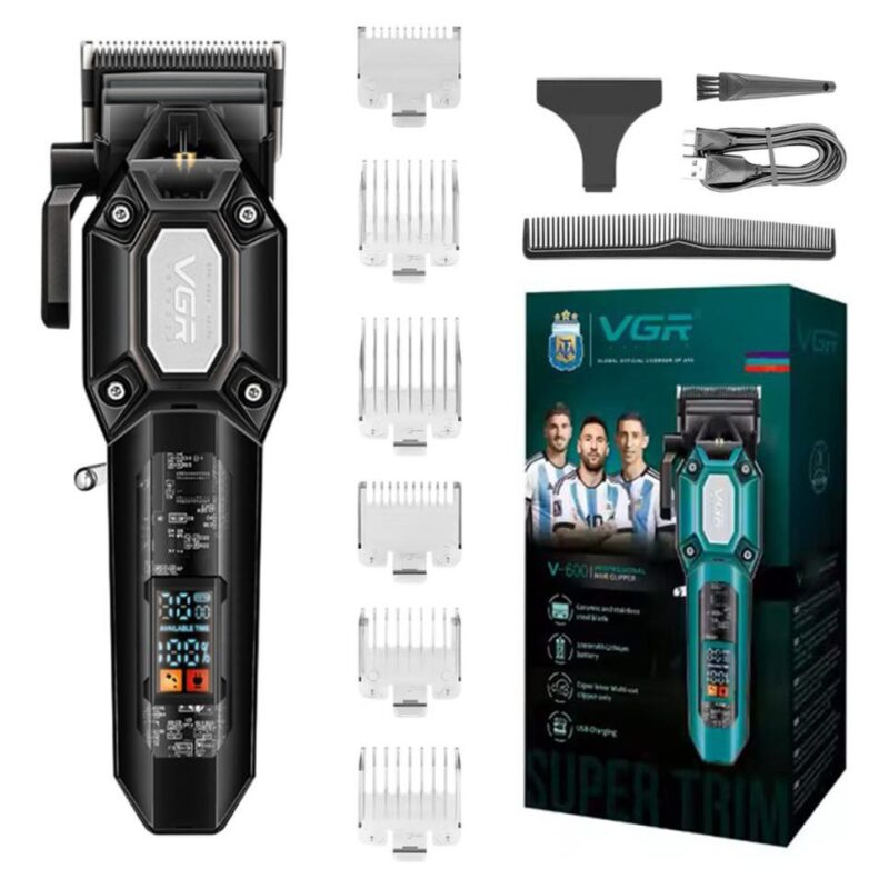 Акумуляторна машинка для стрижки VGR V-600. Потужність і точність для ідеальних зачісок.
