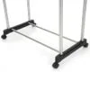 Телескопічна стійка для одягу Double Pole Clothes Horse - легка, компактна, швидка збірка, висота 135 см, для великої кількості одягу.