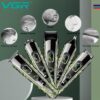 Машинка для стрижки волосся VGR V-102 5в1 з дисплеєм — універсальне рішення для стайлінгу