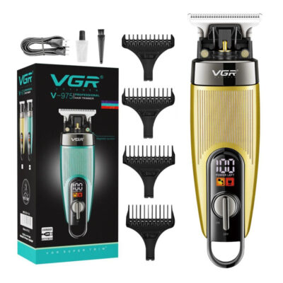 Машинка для стрижки волосся VGR V-975 — швидка зарядка та тривалий час роботи.