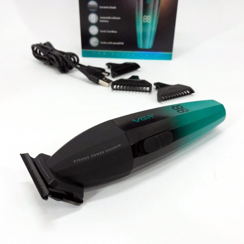 Машинка для стрижки волосся VGR V-906 тример для окантовки та стрижки бороди.