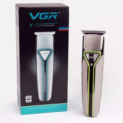 Професійна машинка тример VGR V-008 GREEN — бездротова стрижка волосся без зусиль