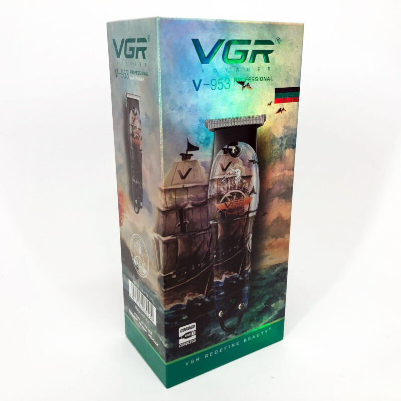 Професійний триммер VGR V-953 для стрижки волосся та бороди з насадками