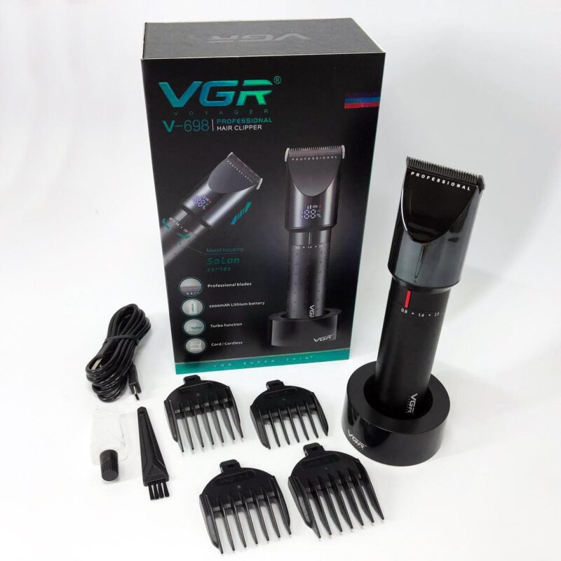 Машинка для стрижки волосся VGR V-698 — бездоганна стрижка без подразнення.