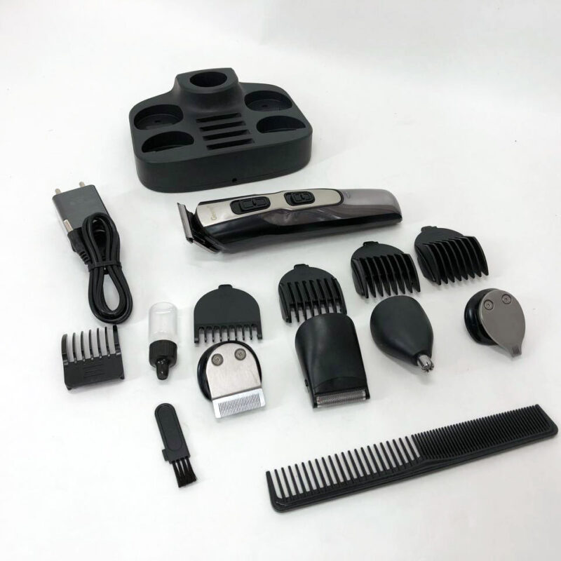 Машинка для стрижки GEMEI GM-592 10в1 — ідеальне рішення для догляду за зовнішністю.