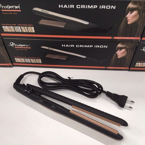 Плойка гофре Gemei GM-2955 для прикореневого об'єму