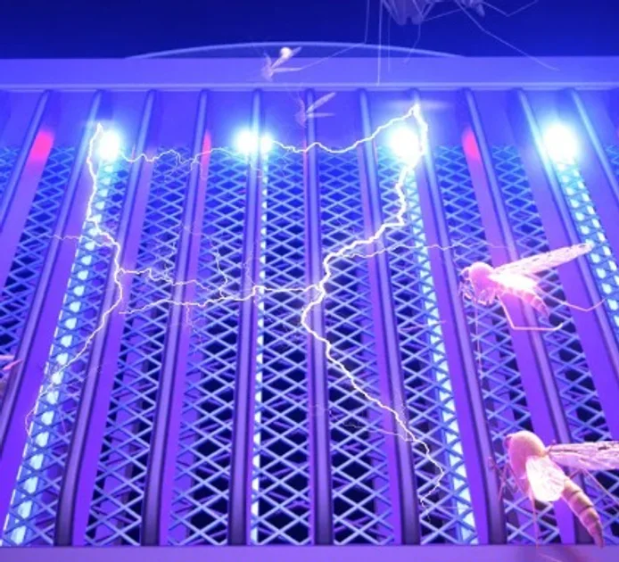 Знищувач комах Mosquito Killer Hk-1217 лампа-пастка 3 Вт USB екологічний для використання в приміщеннях