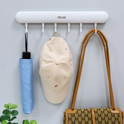 Універсальна настінна вішалка Towel hook LY-839 витримує 5 кг з вологостійким кріпленням