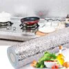 Універсальна самоклеюча нано-плівка ALUMINUM STICKER для кухні 5м - стильний захист меблів.
