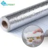 Універсальна самоклеюча нано-плівка ALUMINUM STICKER для кухні 5м - стильний захист меблів.