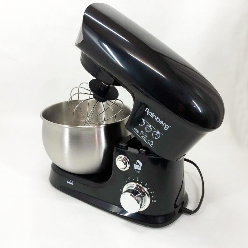 Электричний планетарний міксер Rainberg RB-8083 з потужністю 3200 Вт