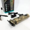 Акумуляторна машинка для стрижки волосся VGR V-962 — тример для бороди та вусів з насадками 1-7 мм для професійного використання.