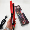 Плойка для волос VGR V-518 RED — професійний інструмент для укладки з керамічними пластинами.