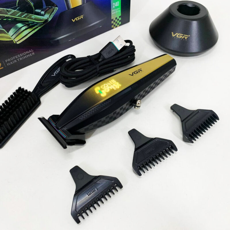 Машинка для стрижки волосся VGR V-992 GOLD з потужним мотором для ідеальної зачіски