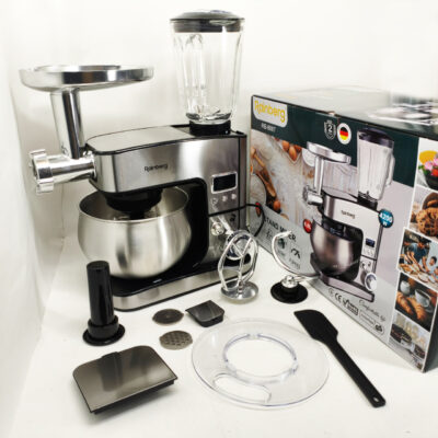 Універсальний кухонний комбайн Rainberg RB-8087 — потужний 4200Вт міксер з тестомесом і блендером