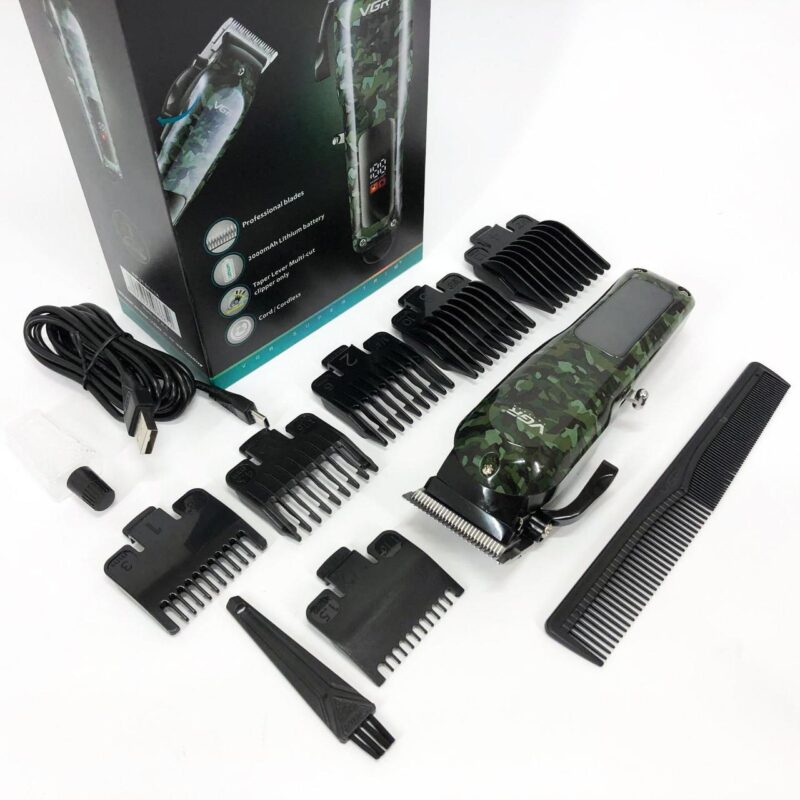 Машинка для стрижки волосся VGR V-665 – ідеальний помічник для стильних стрижок вдома