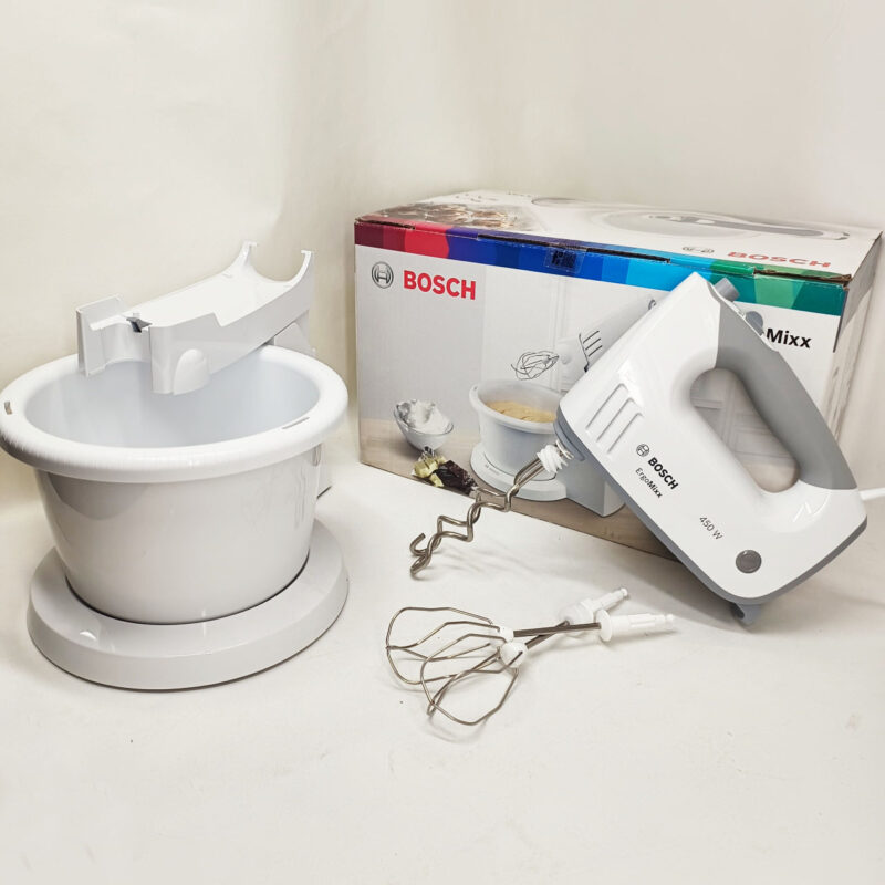 Миксер BOSCH MFQ36460 — 450 Вт, 5 швидкостей, автоматичне обертання чаші